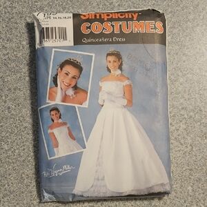 Simplicity Quinceañera Dress Pattern
